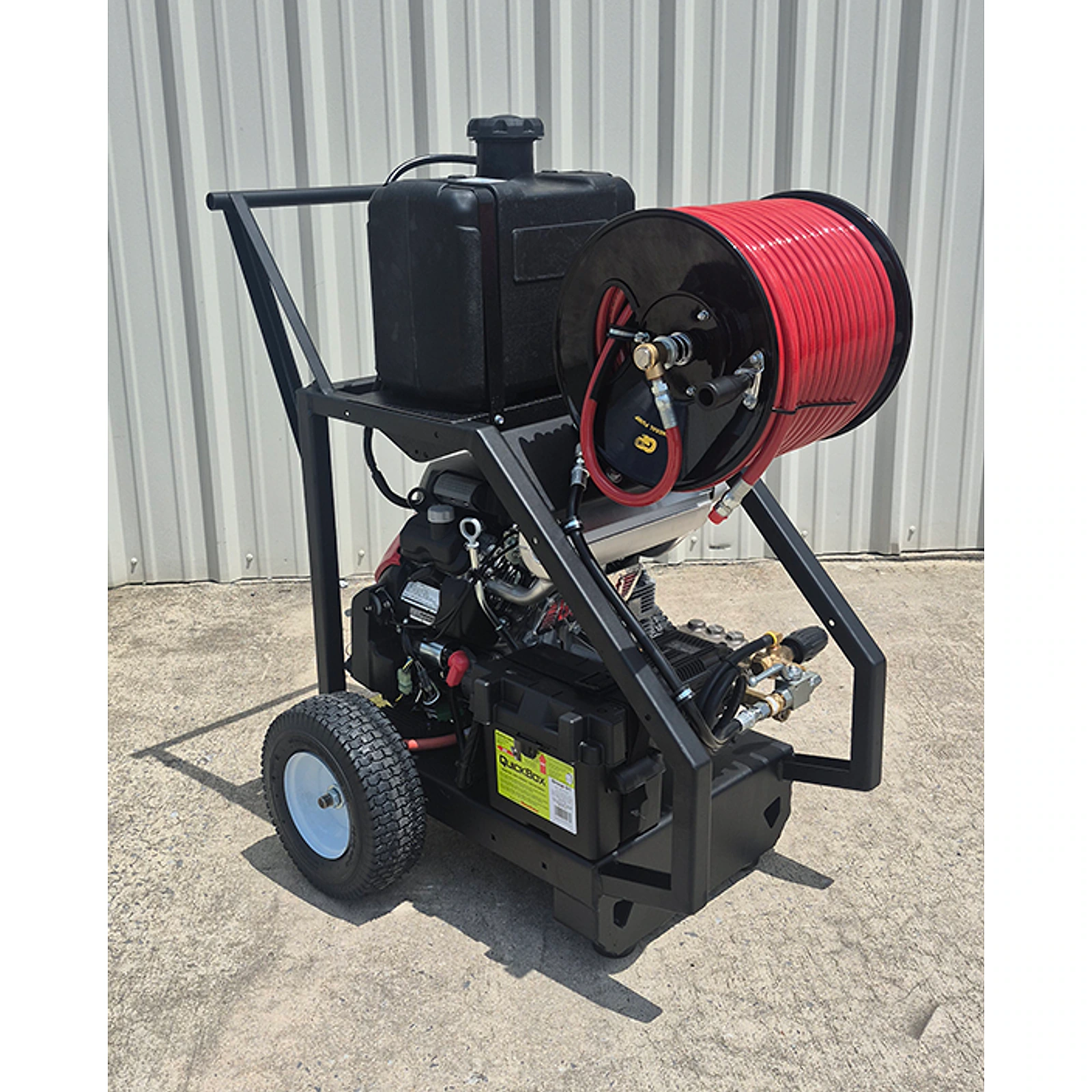 Sewer Jetters - BossJet Max 2 Wheel Cart Jetter 3