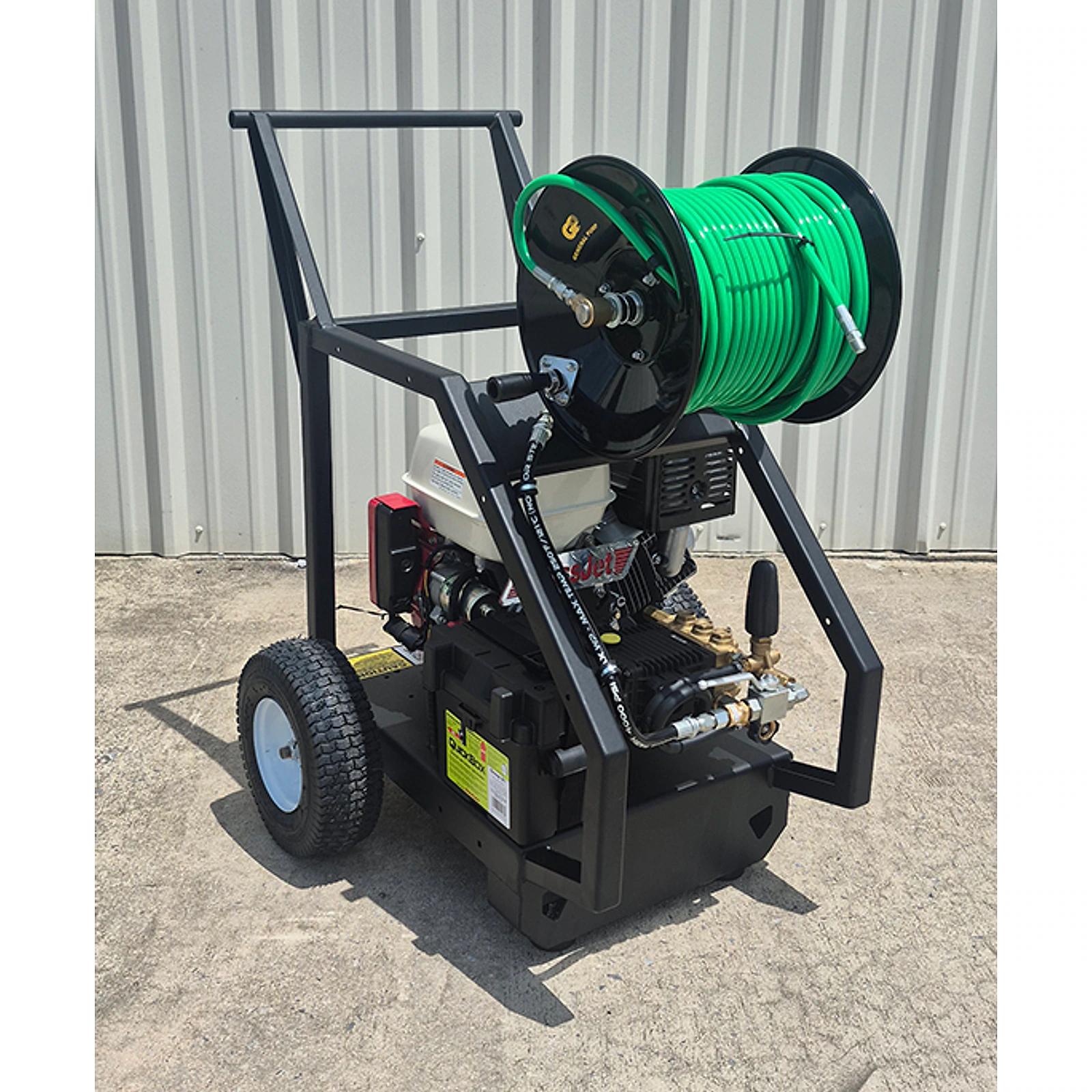 Sewer Jetters - BossJet Pro 2 Wheel Cart Jetter 3